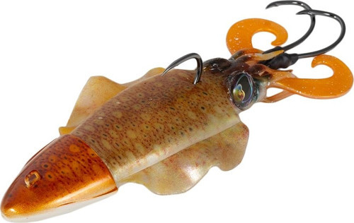 Cuttle Fish 12cm 80gr Silikon Kalamar Jig Yem Red