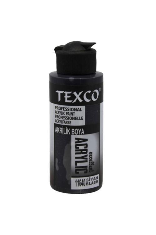 -Texco 110 Cc. Su Bazlı Akrilik Boya - Siyah