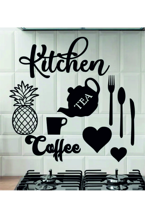 Kitchen Coffee Mutfak Dekor Ürünü