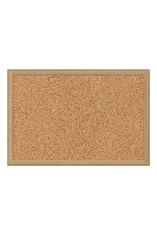 60X90 Cm Ahşap Çerçeve Mantar Pano