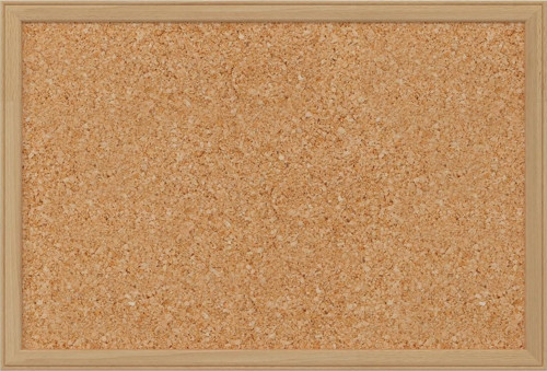 60X90 Cm Ahşap Çerçeve Mantar Pano