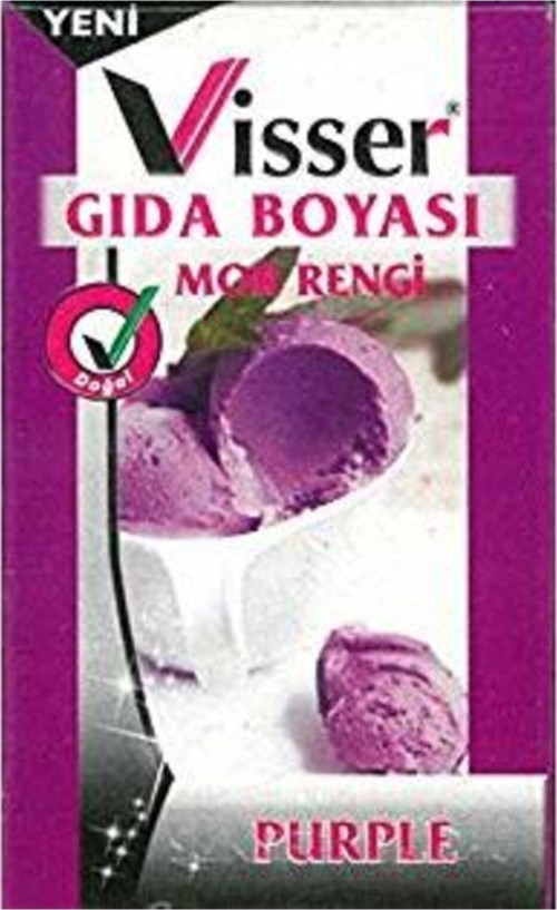 Visser Toz Gıda Boyası Mor G.B