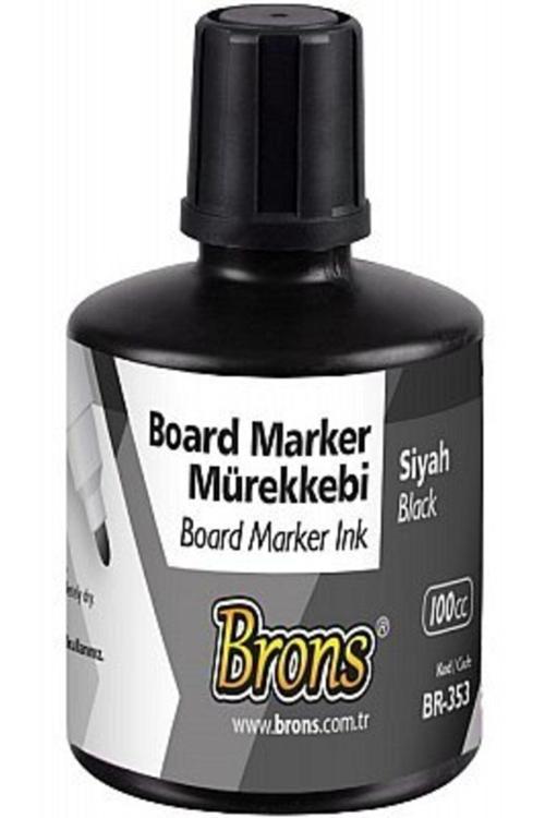 Beyaz Tahta Kalemi Mürekkebi 100Cc. Siyah Tkm