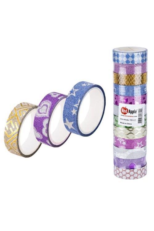 Dekoratif Simli Kağıt Bant 12 Li Ra35-Sb-12 Deba