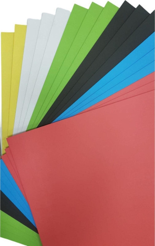 Renkli Mukavva 50X70 Cm Karışık 1,0 Mm 18 Lı (1 Paket 18 Adet)