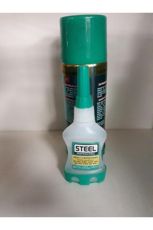 2 Li Hızlı Yapıştırıcı Steel 200 Ml