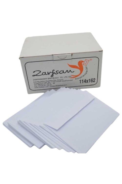 114X162 Silikonlu Mektup Zarfı (500 Adet)