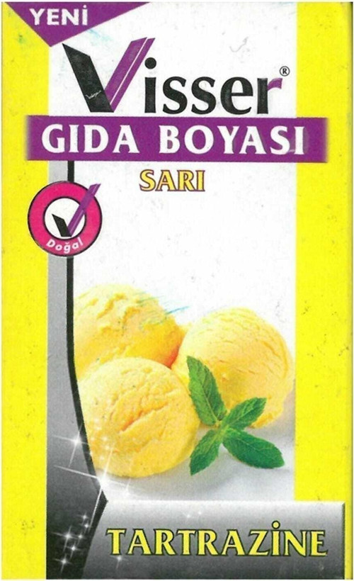 Sarı Toz Gıda Boyası 9 Gr