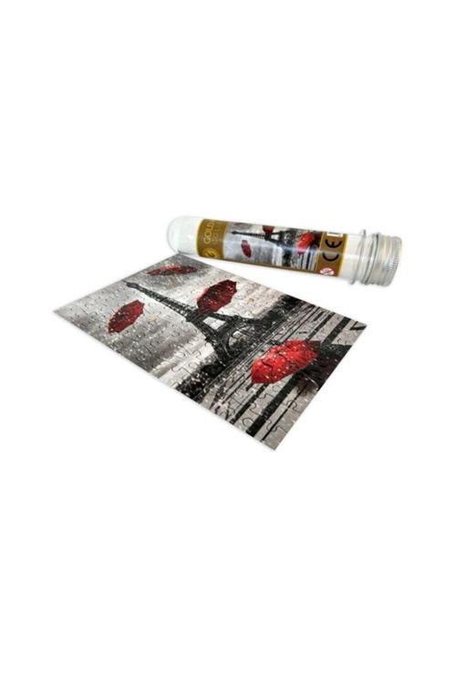 99 Parça Eyfel Kulesi Ve Uçuşan Şemsiyeler Mikro Puzzle /