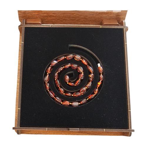 Damla Kehribar Bebek Kolyesi Lt1414