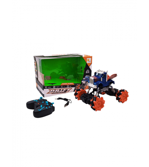 Oyuncak Uzaktan Kumandalı Işıklı Yan Giden Drift Şarjlı Araba 6170-11