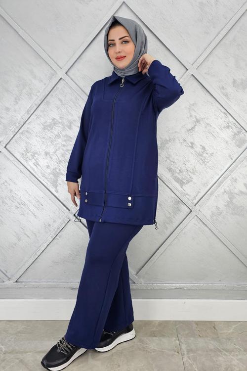 KADIN FERMUARLI ÇIT ÇITLI TESETTÜR TAKIM