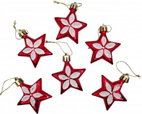 Asılabilir Yılbaşı Yeniyıl Ağacı Süsü Yıldız Christmas New Year Ornaments