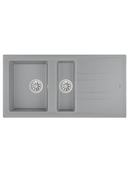 Stone 60 B-TG Metalik Gri Granit Eviye