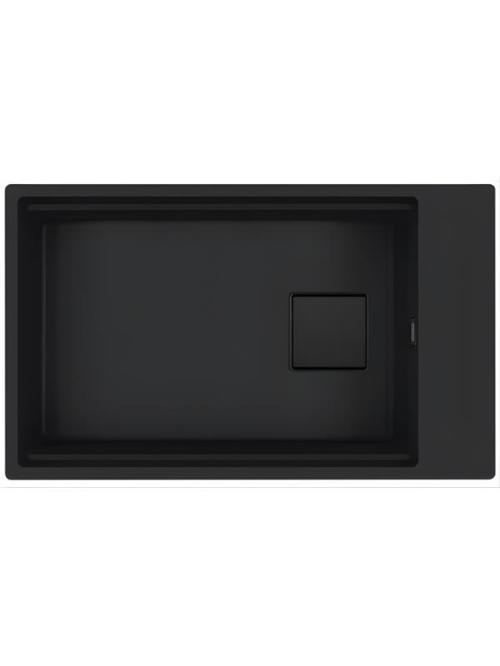 KNG 110-62 Matt Black Granit Eviye