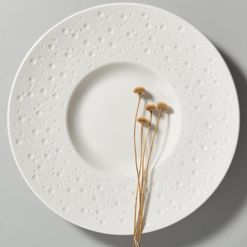 Moon 32 Cm Bone Gurme Düz Tabak