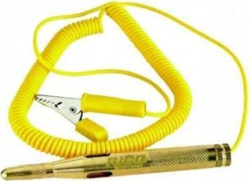 Oto Kontrol Kalemi Metal Spiral Kablolu 6-24 V