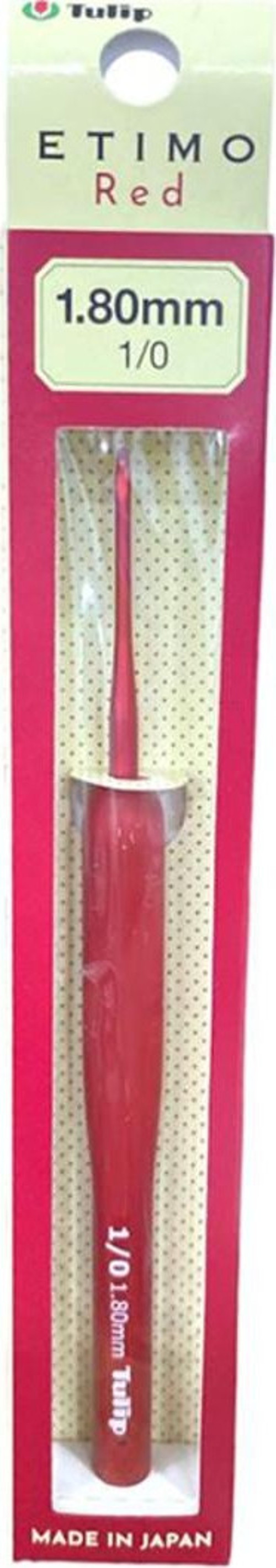 Etimo Red - 1.80 Mm (Kırmızı) Silikon Saplı Tığ