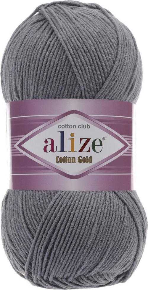 Cotton Gold 5 Adet %55 Pamuk - %45 Akrilik / 100 Gr - 330 M 87 Kömür Gri