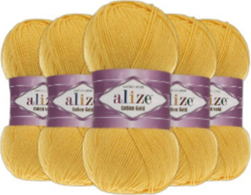 Cotton Gold 216 Koyu Sarı 5 Adet