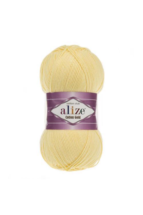Cotton Gold 5 Adet %55 Pamuk - %45 Akrilik / 100 Gr - 330 M 187 A.Sarı