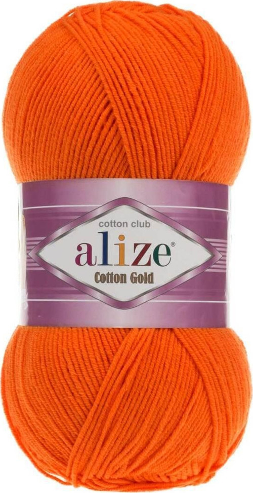 Cotton Gold 5 Adet %55 Pamuk - %45 Akrilik / 100 Gr - 330 M 37 Oranj