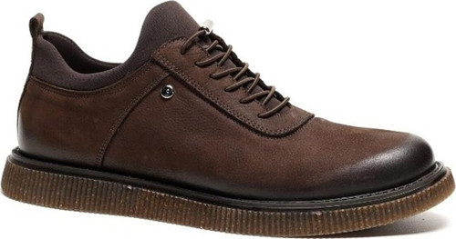 61896 Kahverengi Nubuk Kışlık Erkek Ayakkabı