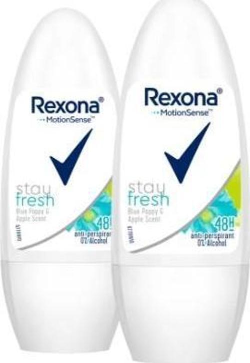 Kadın Roll On Stay Fresh 50 ml 2 Adet