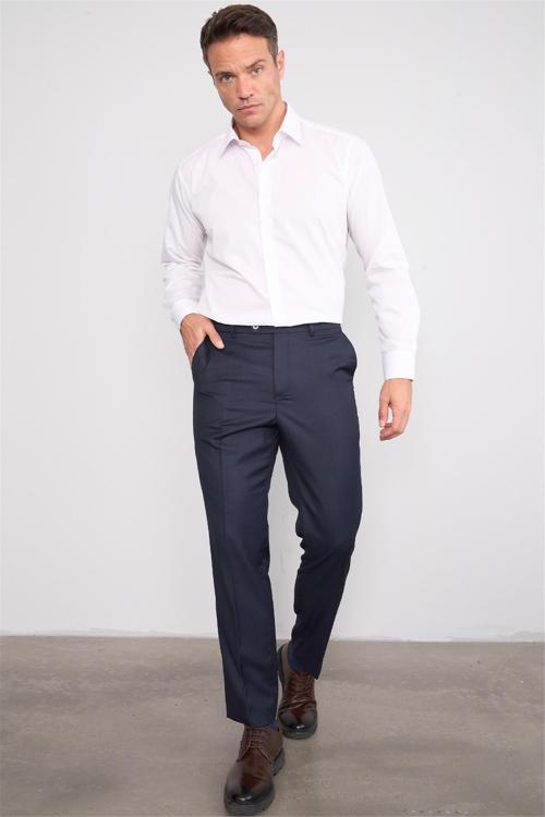 8280 Erkek Yan Cep Pantolon Lacivert