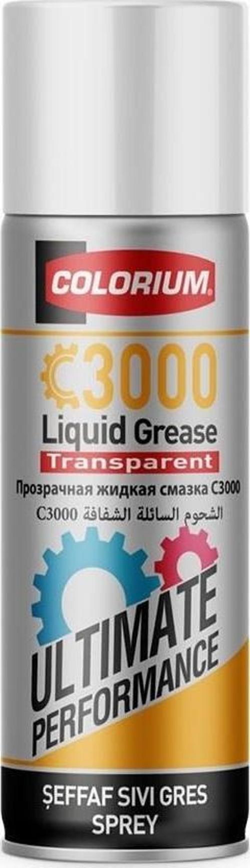 H3000 Şeffaf Sıvı Gres Sprey 400 Ml