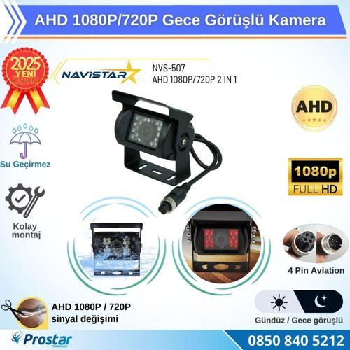 AHD 1080P/720P Çift fonksiyonlu Gece Görüşlü Şapkalı Kamera