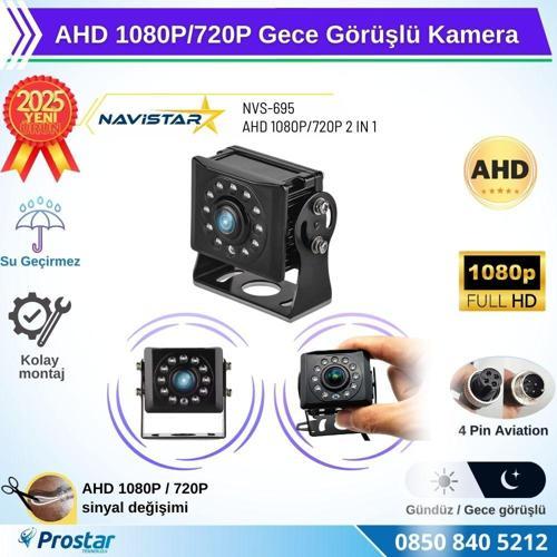 AHD 1080P/720P Dönüşümlü 11 ledli Gece Görüşlü Kamera