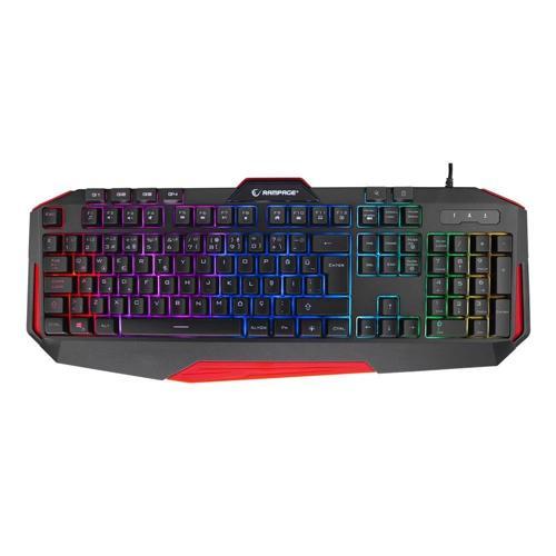 KB-RX7 ALPOR PRO Siyah USB RGB Aydınlatmalı Q Gaming Oyuncu Klavyesi