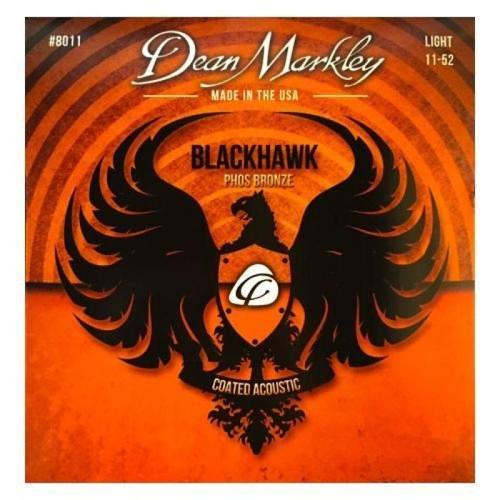 8011 Blackhawk 11-52 Phosphor Akustik Gitar Tel Seti