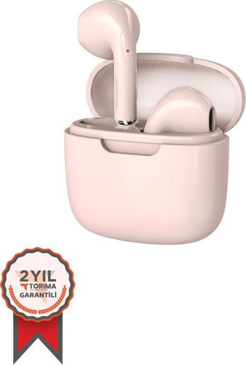 G70 Pembe TWS Bluetooth Kablosuz Kulakiçi Kulaklık