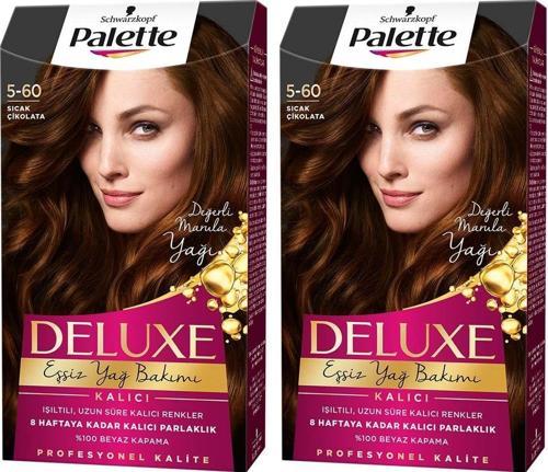 Deluxe 5-60 Sicak Çikolata X 2 Adet Saç Boyası