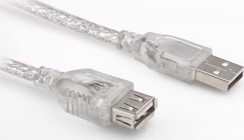 Sl-Af30 30Cm Usb 2.0 Am To Af Şeffaf Uzatma Kablosu
