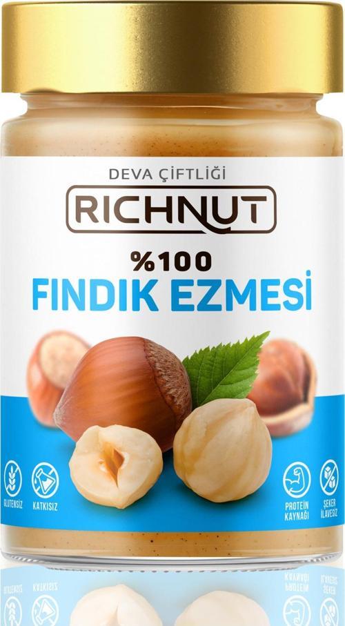 %100 Fındık Ezmesi (Şekersiz, Katkısız)