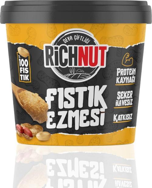 Şekersiz %100 Saf Doğal Fıstık Ezmesi 1 Kg