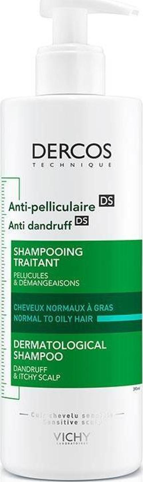 Dercos Anti-Dandruff Normal ve Yağlı Saçlar için 390 ml Kepek Şampuanı