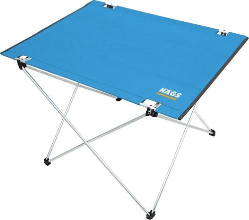 Ultralight Katlanır Kamp Masası Taşınabilir Kompakt Roll Up Outdoor Kamp Masası Large Mavi