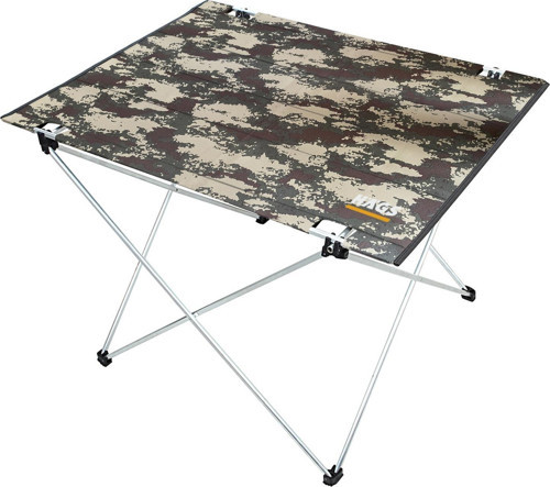 Ultralight Katlanır Kamp Masası Taşınabilir Kompakt Roll Up Outdoor Kamp Masası Large Kamuflaj