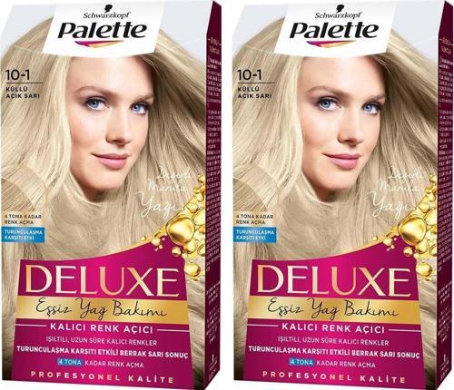 Deluxe 10-1 Küllü Açık Sarı X 2 Adet Saç Boyası