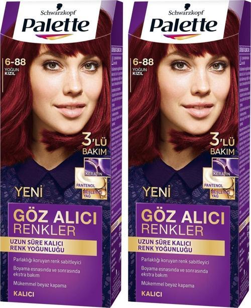 Göz Alıcı Renkler 6-88 Yoğun Kızıl x 2 Adet