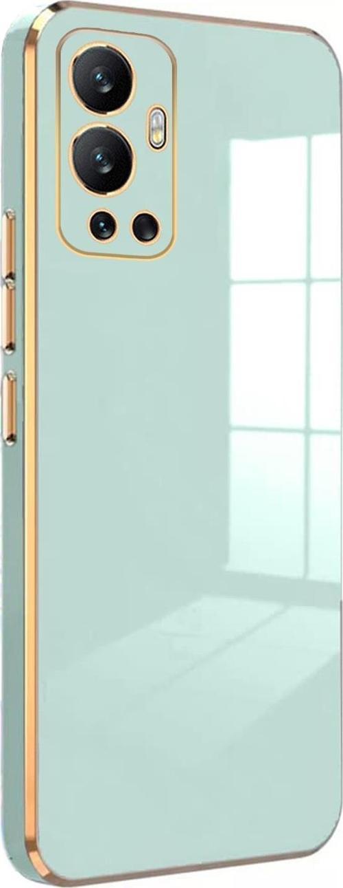Infinix Hot 12 Kılıf Olive Plated Yeşil
