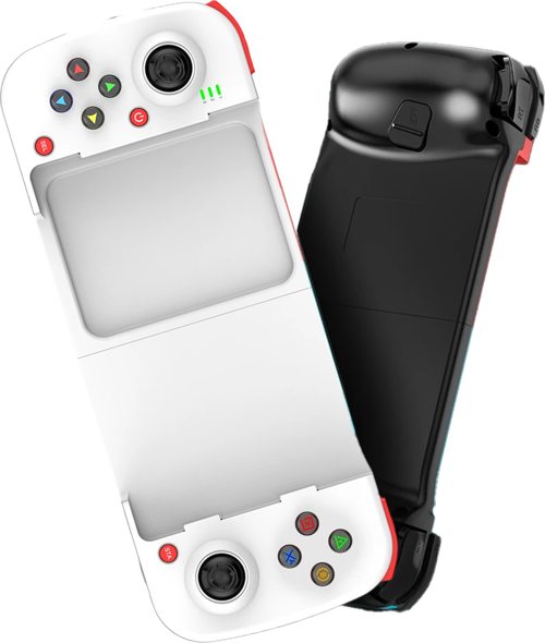 Android İos HarmonyOs Switch AndroidTV Windows Akıllı Bluetooth Teleskopik Gamepad Joystick Beyaz D3