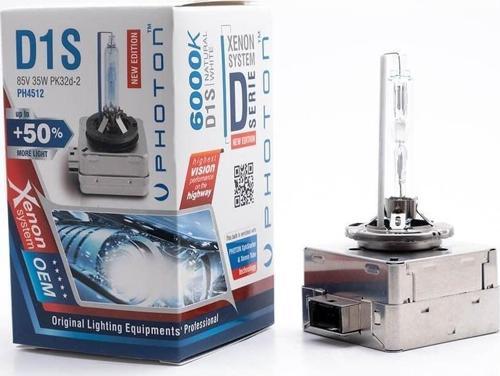 D1S 6000K XENON AMPUL %50 FAZLA IŞIK
