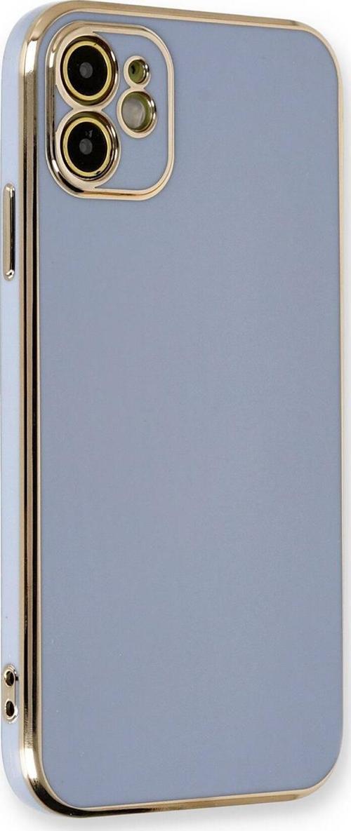 Apple iPhone 11 Kılıf Olive Plated Lavanta Grisi