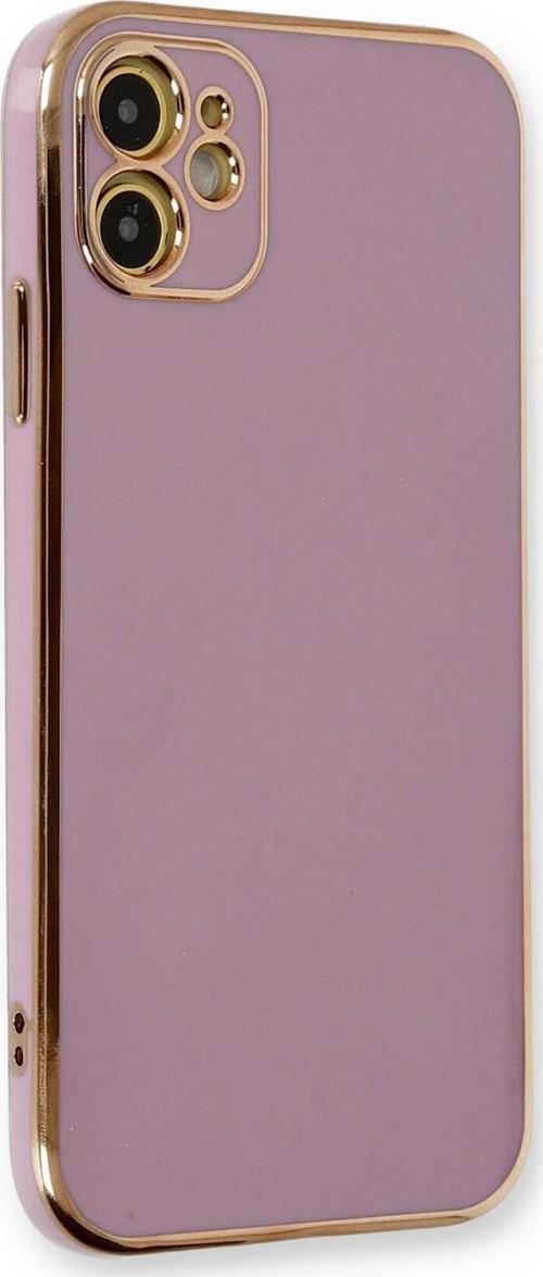 Apple iPhone 11 Kılıf Olive Plated Lila