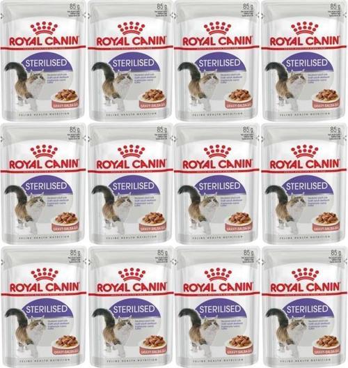 Gravy Sterilised Kisirlastirilmis Yas Kedi Mamasi 85 Gr 12 Adet